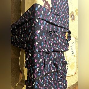 Genuine kimono Hokkaido, Japan. Wood sandals, kimono sash,second cotton robe.